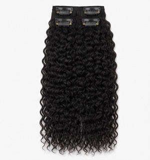 Burmese Curly Clip Extensions