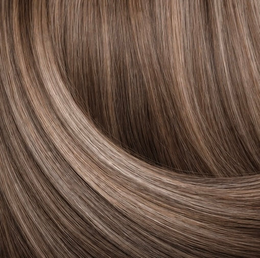 Caramel Swirl Clip Extensions